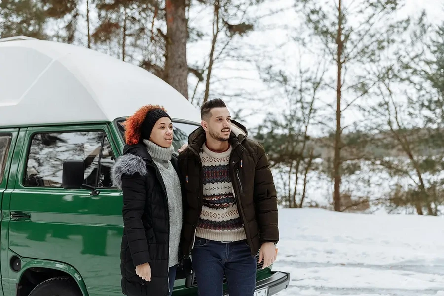 Roadtrip im Winter - zu zweit im Wohnmobil