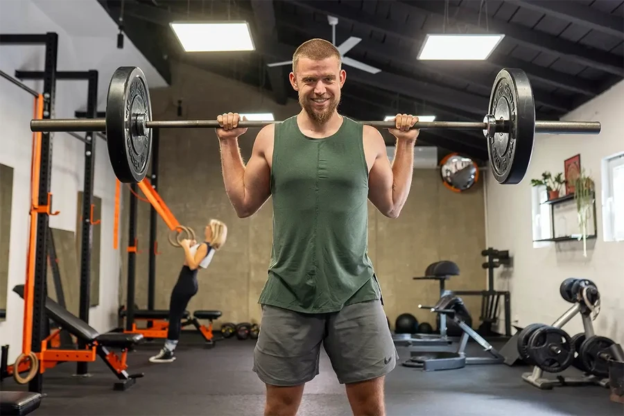 Training im Fitnessstudio